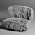 Luxury Midcentury Woolly Bella 3D model small image 5