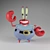 Eugene Krabs 3D Model 3D model small image 2