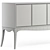 Elodie 70" Hooker TV Stand 3D model small image 4