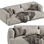 Muuto Connect: Modern Sofa Design 3D model small image 6