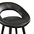 Modern Kelsey Barstool: 24" Height 3D model small image 5