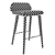 Elegant Praddy Broadway Bar Stool 3D model small image 11