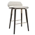 Elegant Praddy Broadway Bar Stool 3D model small image 12