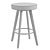 Elegant Leather Barstool for Kitchen 3D model small image 3