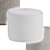 Modern Tape Pouf 3D model small image 7