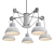 Freya FR5008PL-05GR Pendant Light 3D model small image 2