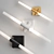Elegant Double Cylinder Wall Sconce 3D model small image 4