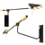 Swing-Arm Bird Wall Lamp 3D model small image 5
