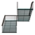 Sleek Staircase Design with VRay 3D model small image 2