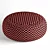 Luxury Leather Pouf: Lema Tod 3D model small image 5