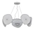 Ethereal Smoky Chandelier 3D model small image 2