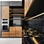 Modern Kitchen Model 03: Stylish and Efficient 3D model small image 4