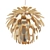 Elegant Cynara Grande Chandelier 3D model small image 1