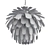 Elegant Cynara Grande Chandelier 3D model small image 2