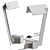 Elegant Illumination: Clark Table Lamp 3D model small image 2