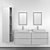 Modern Bathroom Set Duravit 3D model small image 5