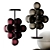 Stellar Grape Floor & Pendant Lighting 3D model small image 1