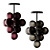 Stellar Grape Floor & Pendant Lighting 3D model small image 5