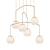 Golden Structure Pendant Light 3D model small image 1