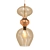 Futura XL Pendant Light: Elegant and Modern 3D model small image 1