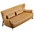 Borzalino Harmony: Stylish Sofa with Customizable Colors 3D model small image 5