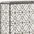 Elegant Angeline Hooker Console 3D model small image 3