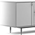 Elegant Wormy Maple Console 3D model small image 3