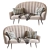 Modern Deephouse Sofa 3D model small image 1