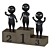 3D Men 1: Empowering Success 3D model small image 6