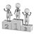 3D Men 1: Empowering Success 3D model small image 7