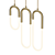Elegant Tube Pendant Lamp 3D model small image 5