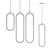 Elegant Tube Pendant Lamp 3D model small image 6