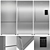 Fisher & Paykel Set 1 Fridges: Stylish and Spacious 3D model small image 1