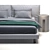 Elegant Upholstered Bed with Wooden Frame 3D model small image 5