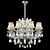 Princia White Crystal Pendant 3D model small image 1