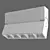Sleek Row Light by Lampatron 3D model small image 3