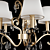 Elegant Parkdale 5-Light Chandelier 3D model small image 2