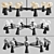 Elegant ABELINA Chandeliers with Integra 3D model small image 12
