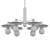 Luxury Mitzi Milla Chandelier 3D model small image 2