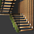 Infinite Ascend: Expandable Modern Staircase 3D model small image 2