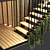 Infinite Ascend: Expandable Modern Staircase 3D model small image 3