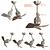 Elegant Vedra Ceiling Fan 3D model small image 4