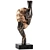 Modern Abstract People Sculpture 3D model small image 1
