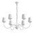 Goin 6-Light Shaded Classic Chandelier 3D model small image 2