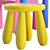 Mammut Kids Table Set 3D model small image 1