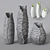Sleek Modern Vase | 3Dmax + OBJ + Maps 3D model small image 1