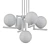 Hudson Valley Tanner Chandelier 3D model small image 2