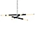 Elegant Huntington Chandelier 3D model small image 1