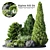Alpine Hill Collection: 3D Garden & Plant Models 3D model small image 1