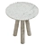 Sleek Rabbet Accent Table 3D model small image 2